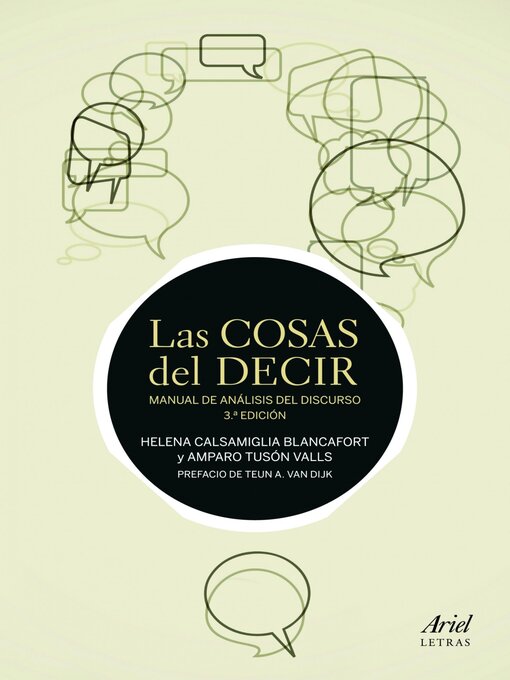 Title details for Las cosas del decir by Amparo Tusón - Available